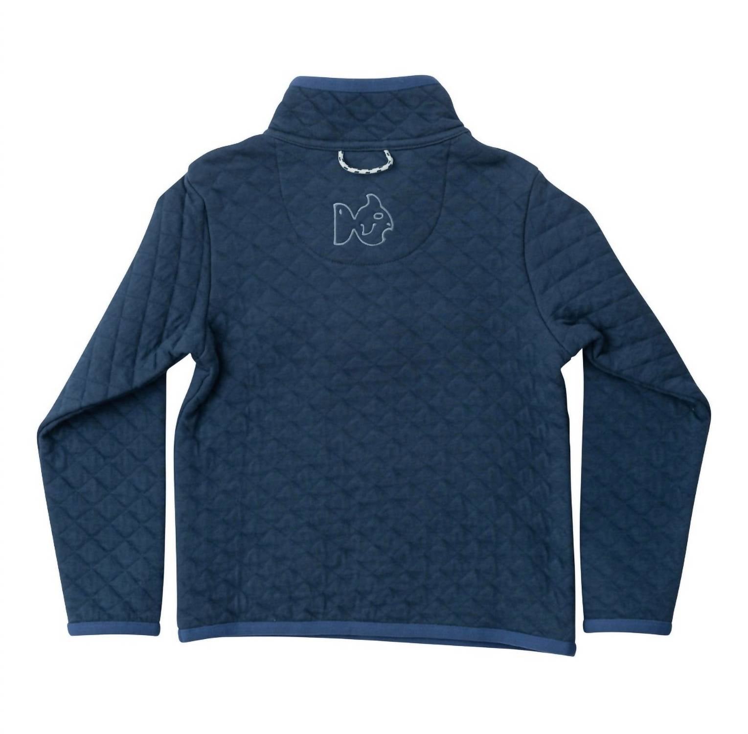 Prodoh - Boy's Quilted Zip Pullover Sweatshirt
