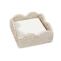 Caspari - Rattan Cocktail Napkin Holder
