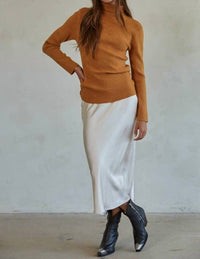 By Together - Knit Sweater Turtle Neck Top