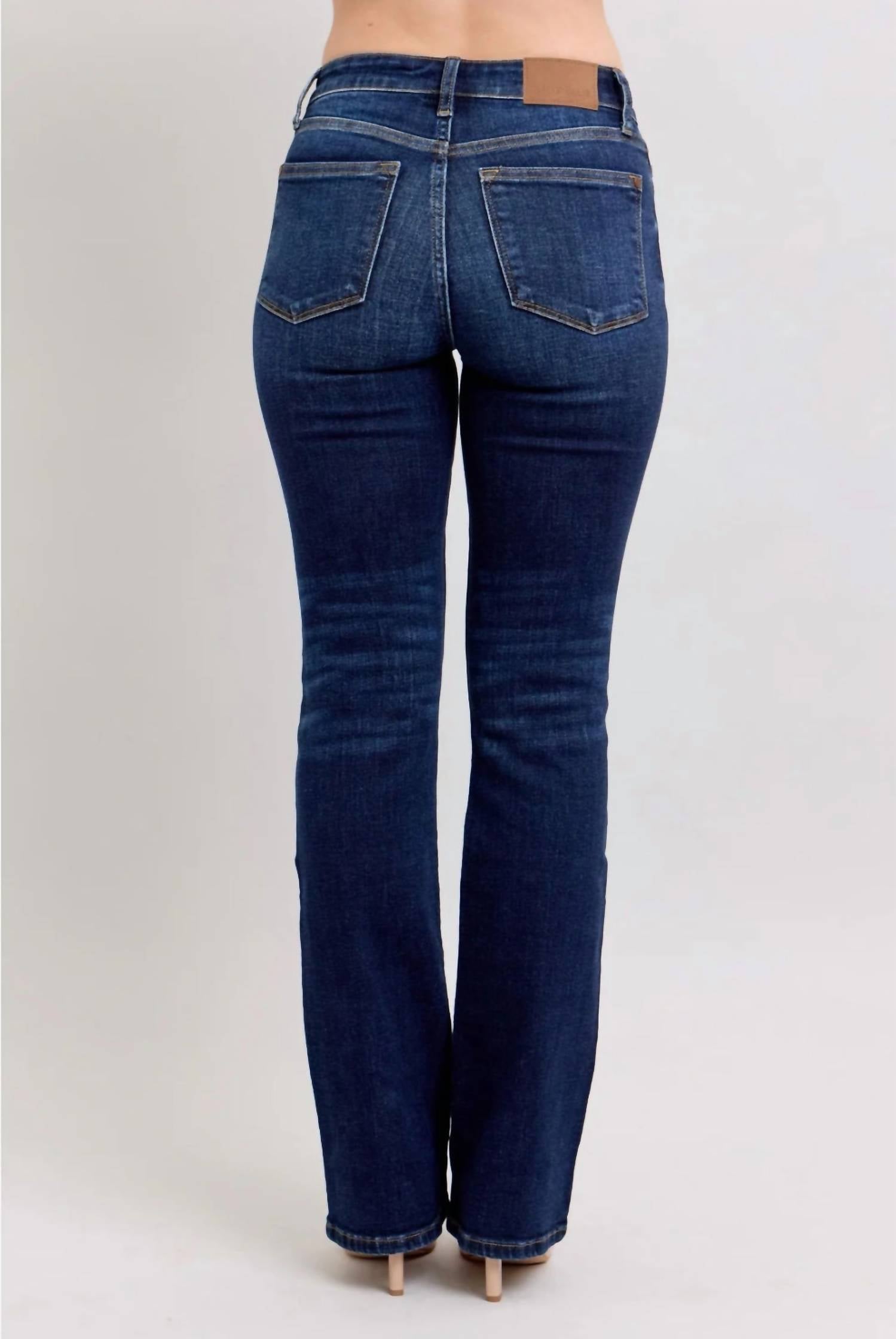Judy Blue - Button Bootcut Jean