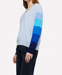 Wispr - Rainbow Raglan V Neck Sweater