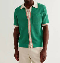 Wax London - Belle Knitted Polo Shirt