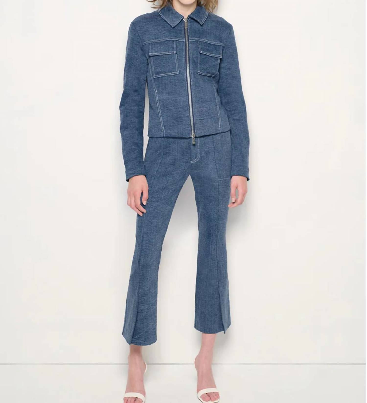 As By Df - Gianna Cropped Micro Flare Pants