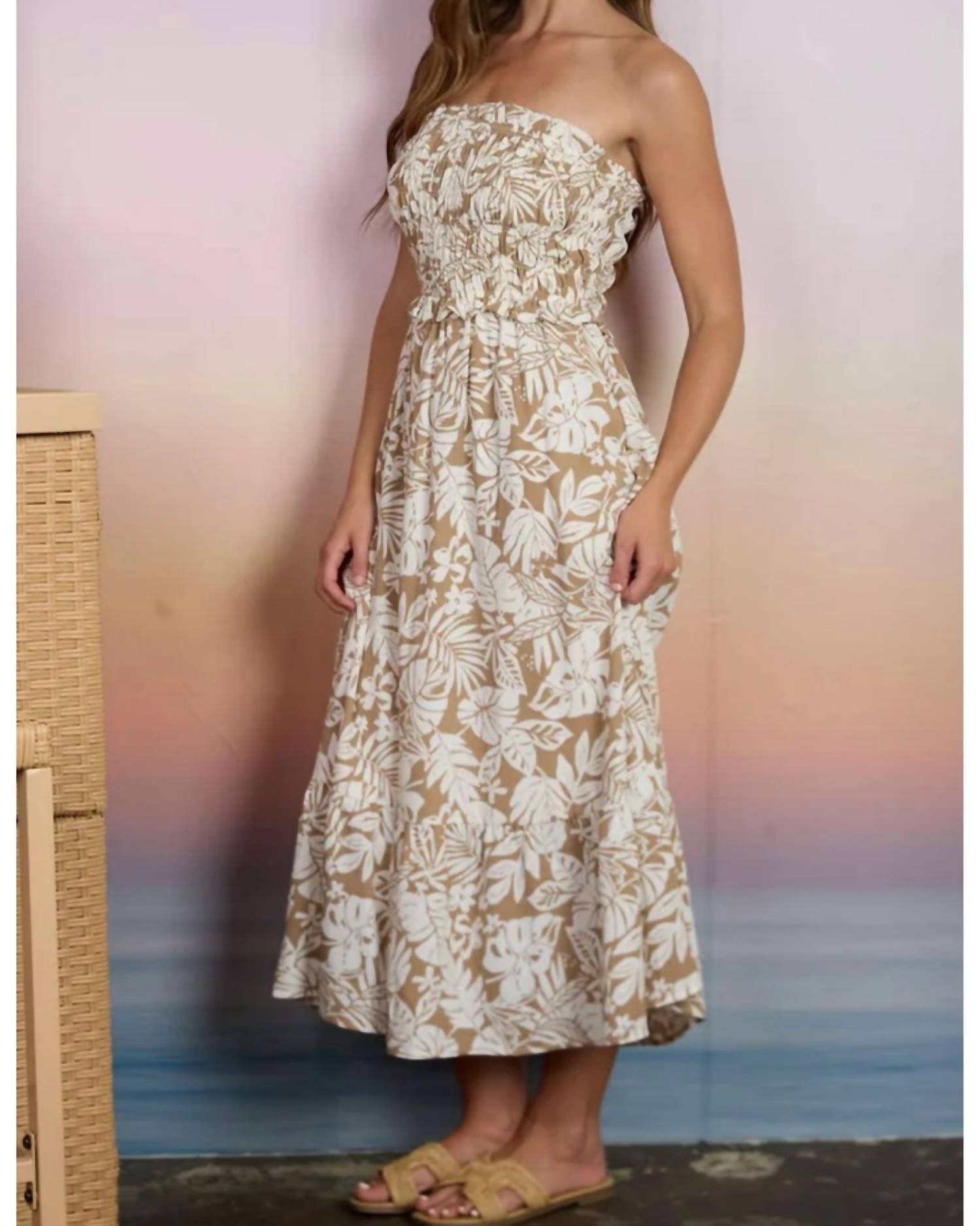 Blu Pepper - Island Glow Sundress