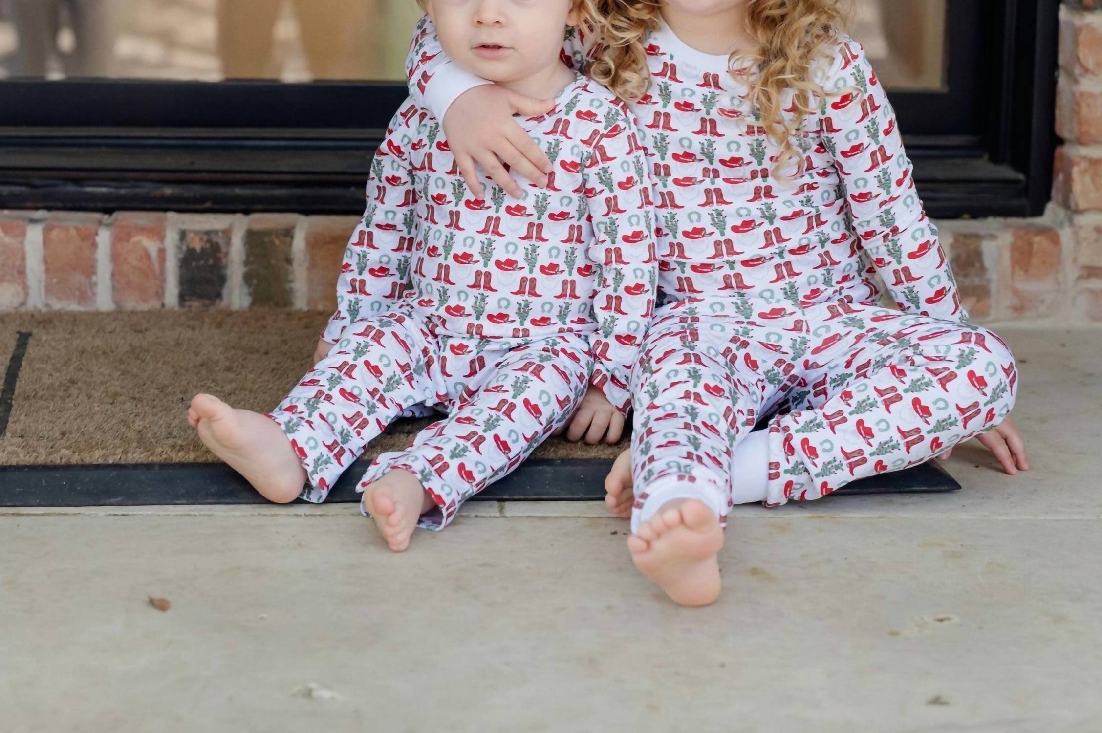 Lila + Hayes - Girl's Thompson Pima Cotton Romper