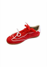 SHU SHOP Women's Sophie Shoe in red - women's sneaker - detail view