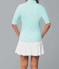 Ibkul - Landon Stripe Long Sleeve Top