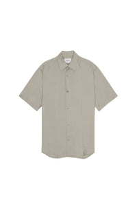 NN07 Freddy Short Sleeve No Pocket Shirt in fog - men's shirt - view 5