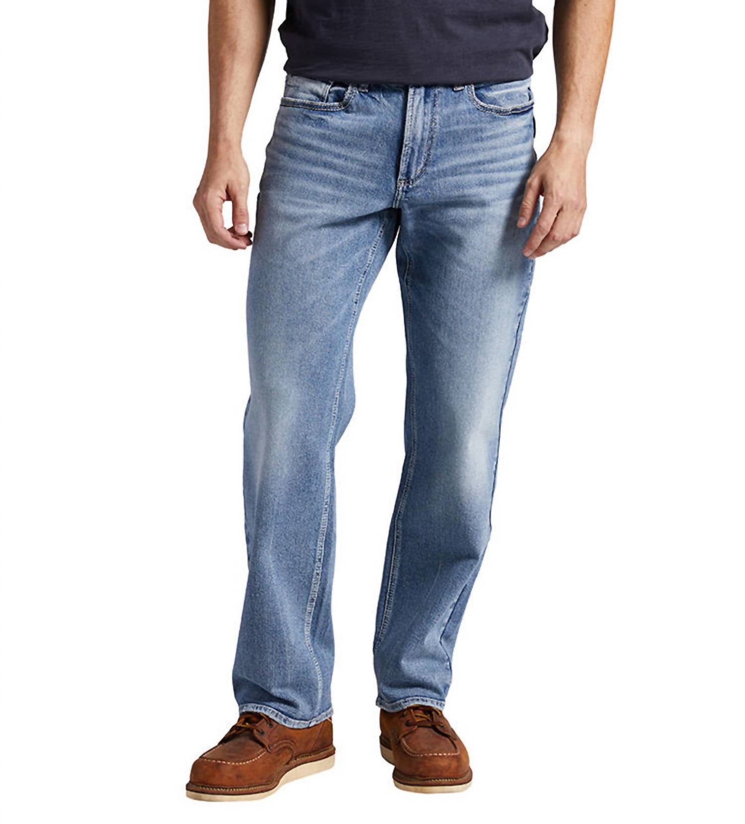 Silver Jeans Co - Gordie Straight Relaxed Fit Jean