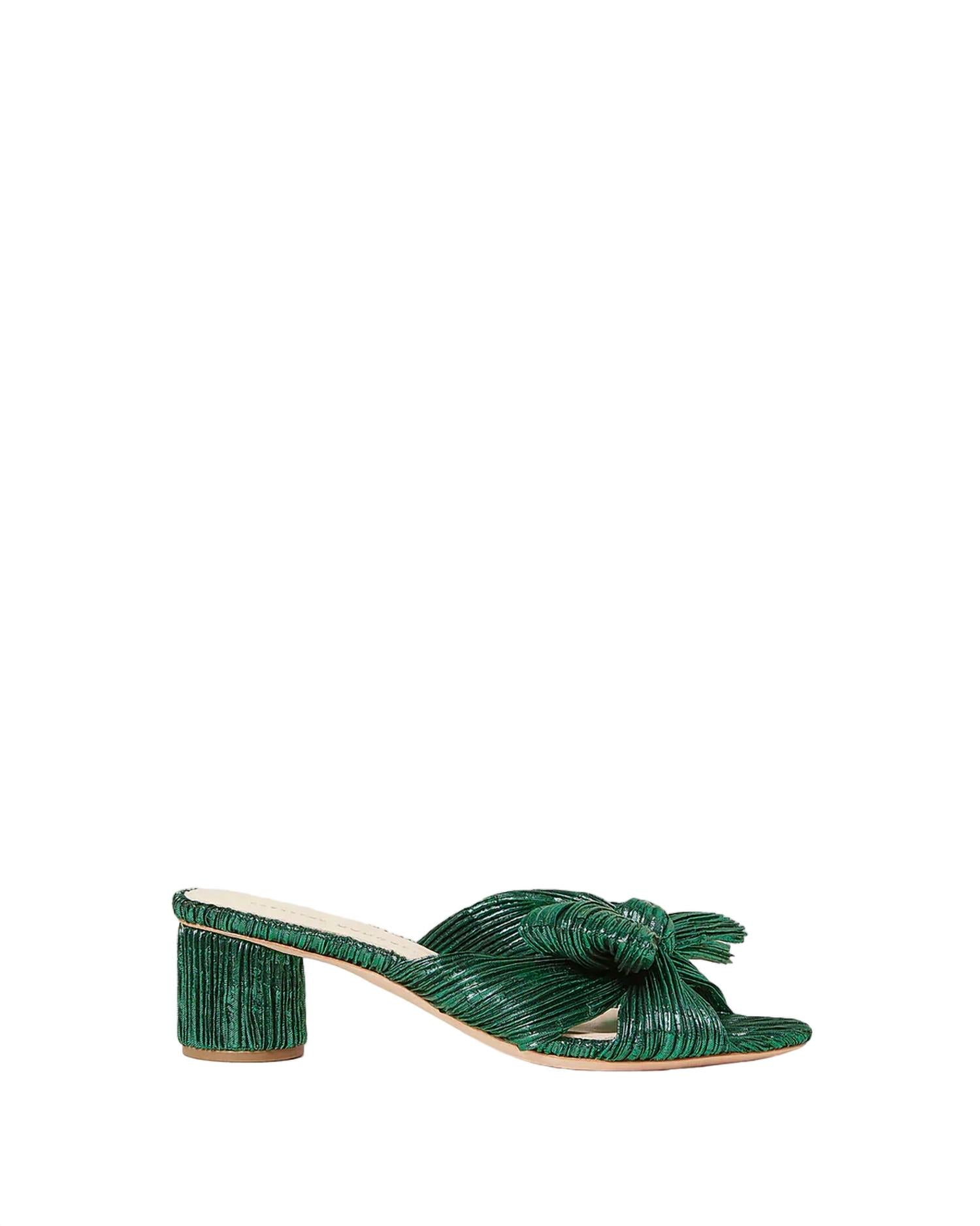 Loeffler Randall - WOMEN EMILIA PLEATED BOW HEEL SANDAL