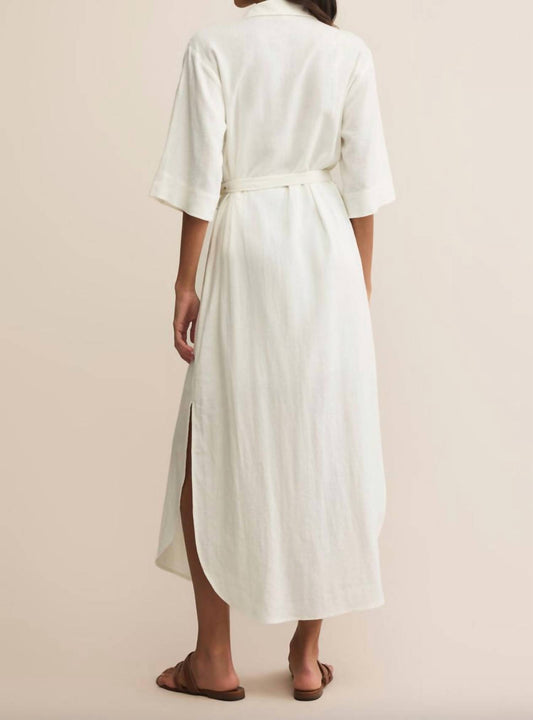 Z Supply - Brise Linen Midi Shirt Dress
