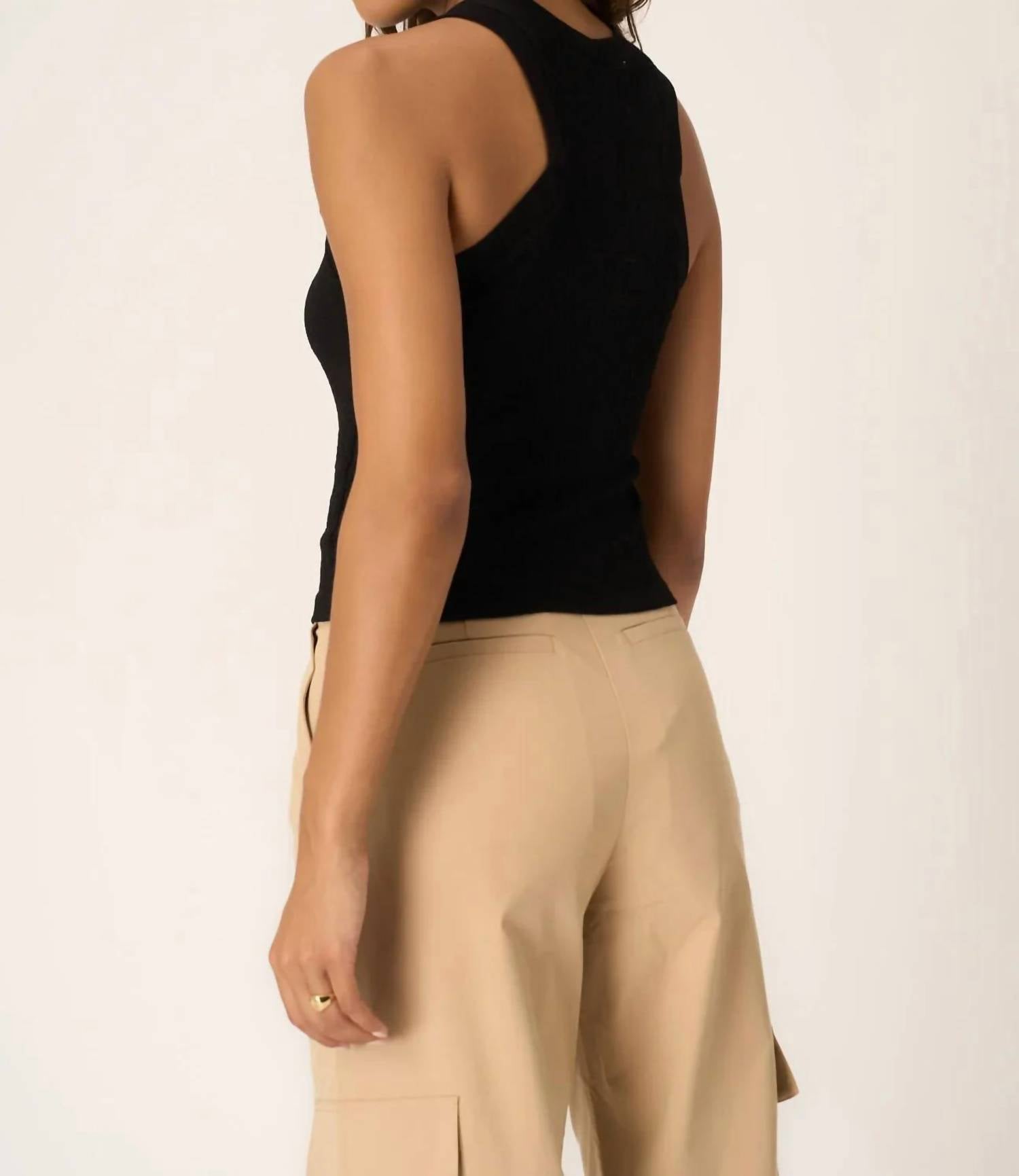 Project Social T - Player Racerback Rib Tank Top