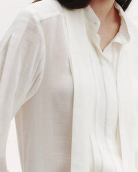 Twp - Patti Pleats And Tie Top