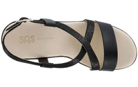Sas - Women's Delight Cross Strap Wedge Sandal - Wide