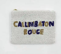 Ameslayne - CALLIN’ Baton Rouge LSU Tigers Harper Coin Purse