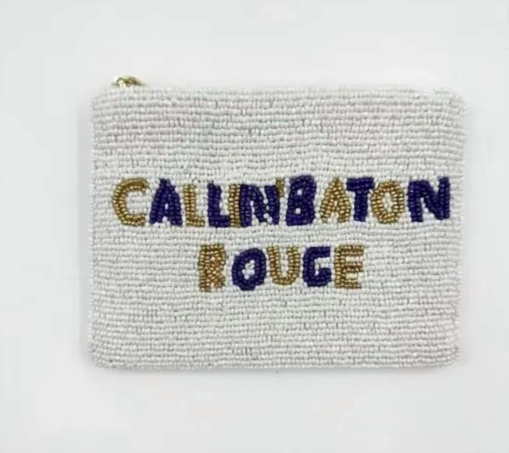 Ameslayne - CALLIN’ Baton Rouge LSU Tigers Harper Coin Purse
