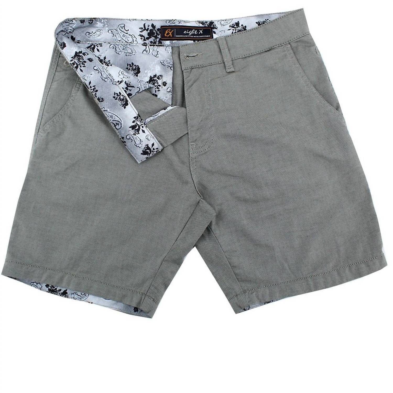 Eight X - Men's Slim Fit Textured Shorts