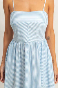 Hyfve - Striped Spaghetti Strap Dress