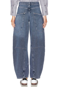 Free People - Sugar And Spice Barrel Jeans