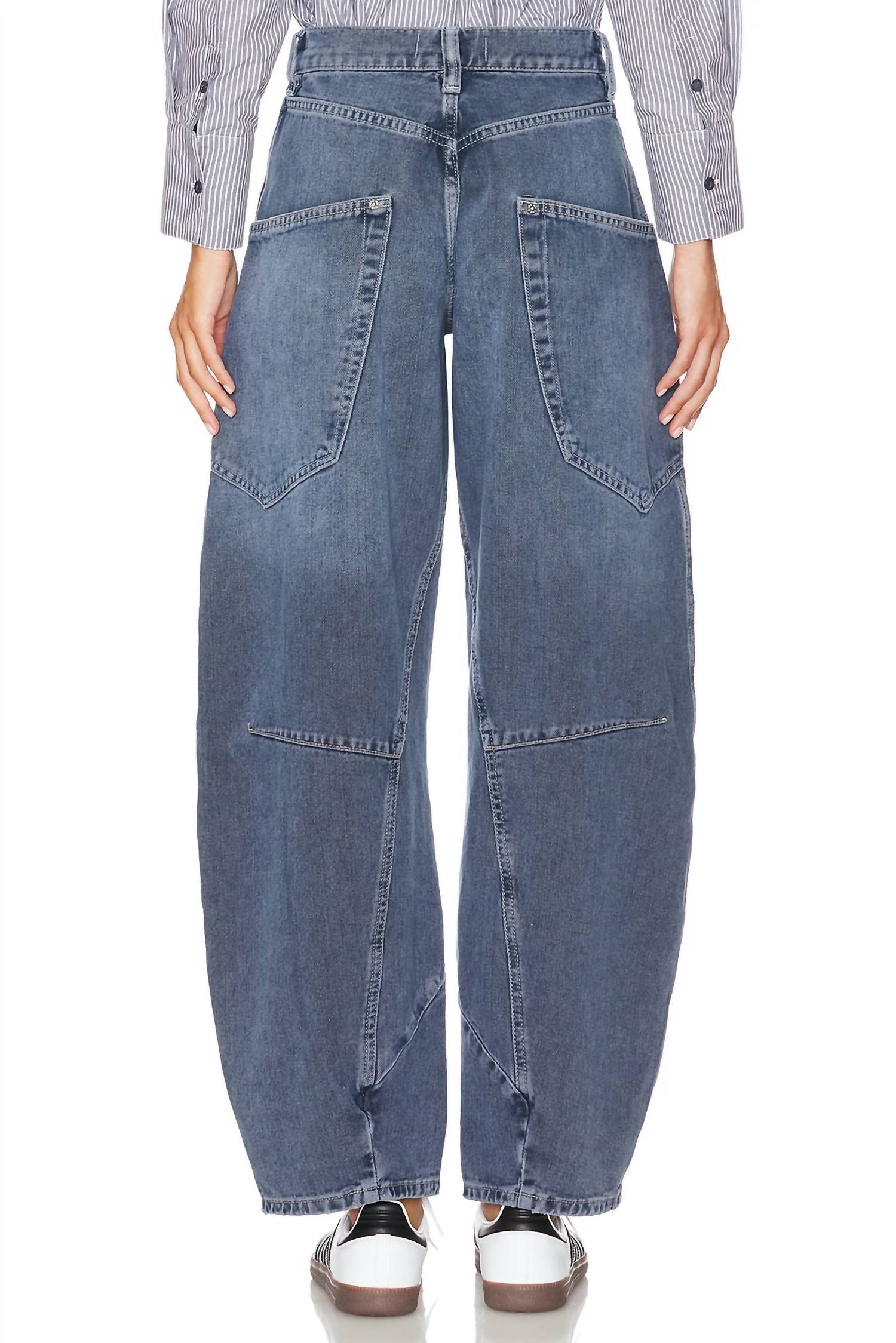 Free People - Sugar And Spice Barrel Jeans