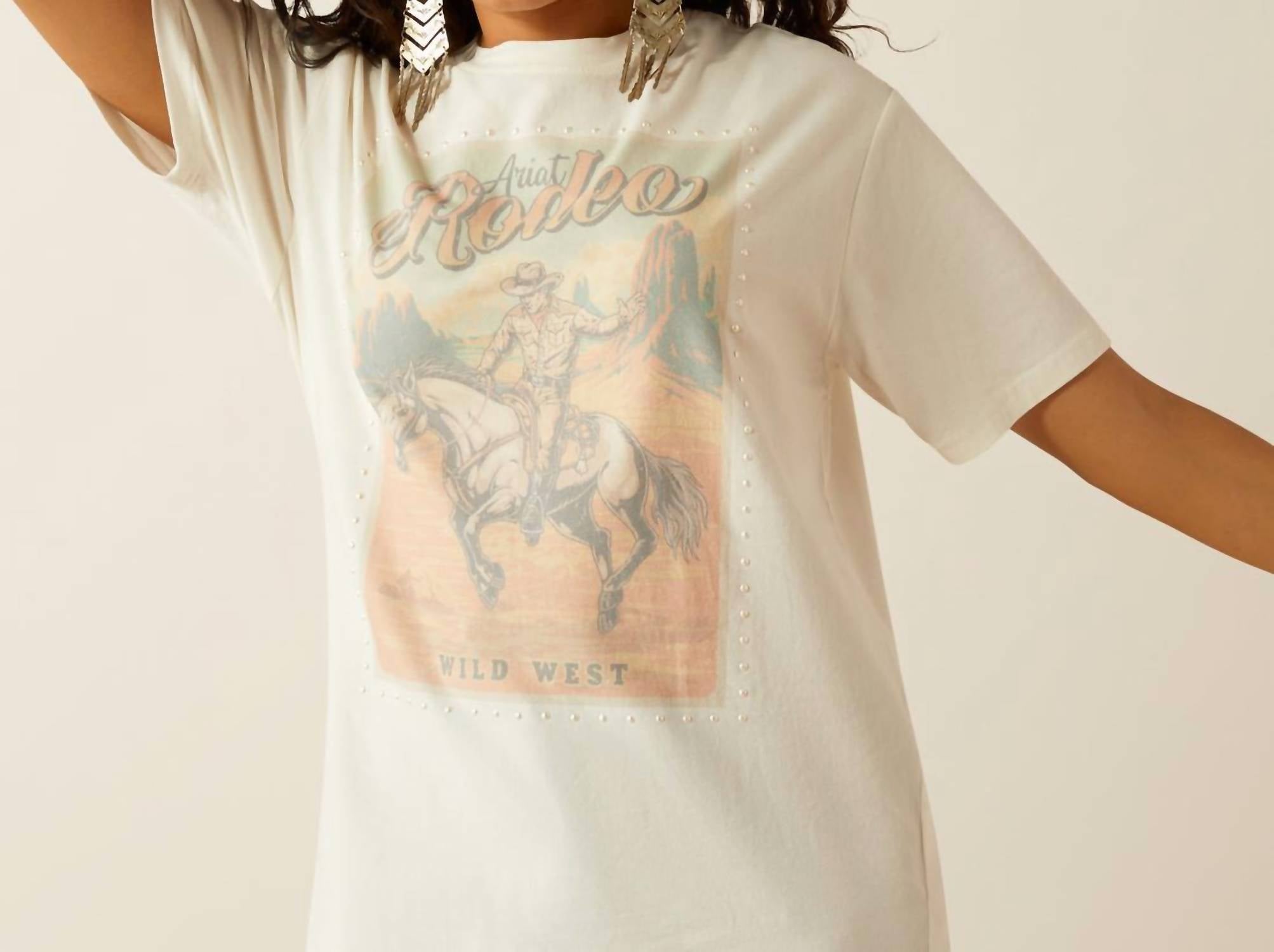 Ariat - Boyfriend Fit Graphic Rodeo Tee
