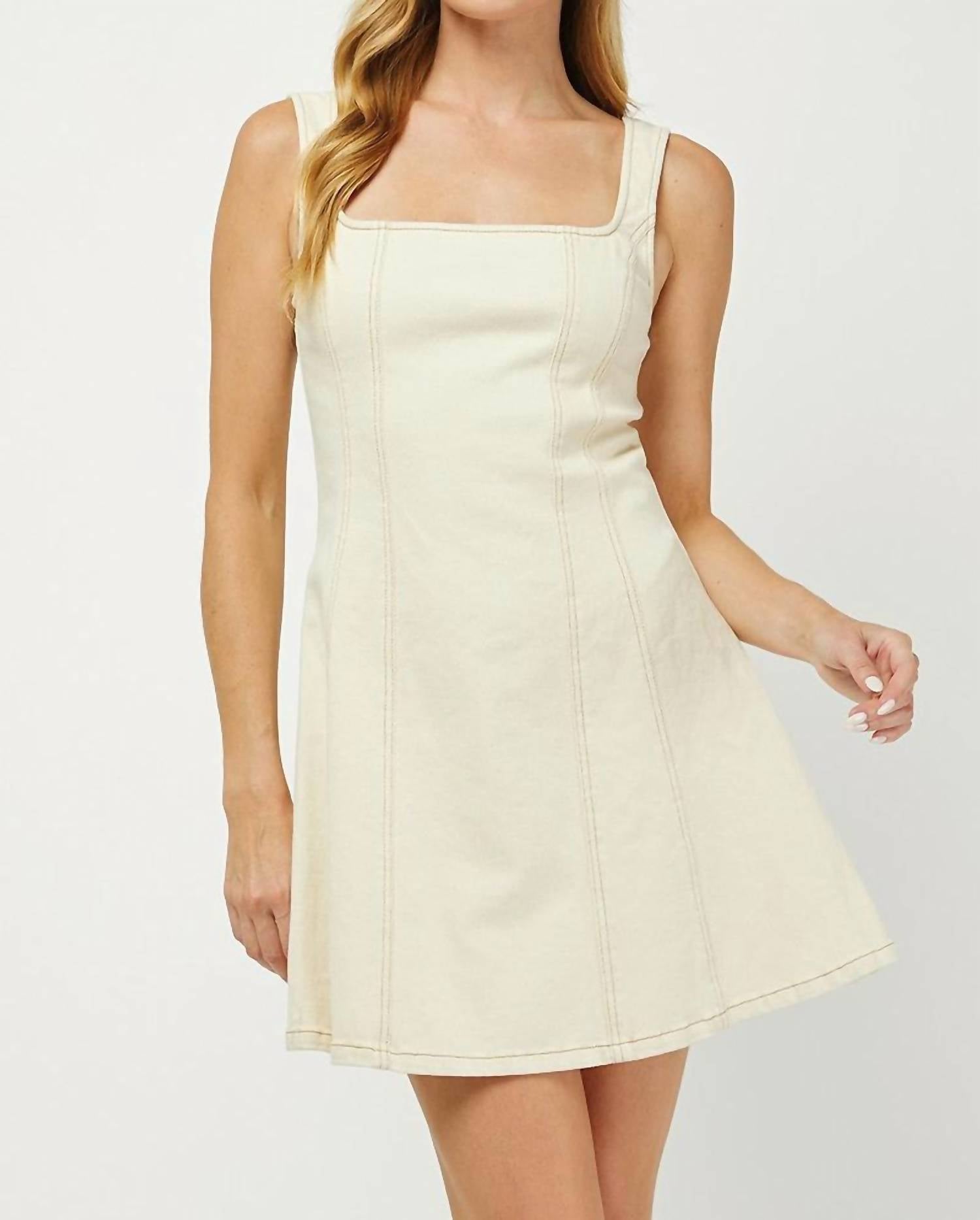 Needii - Soft Maple Mini Dress