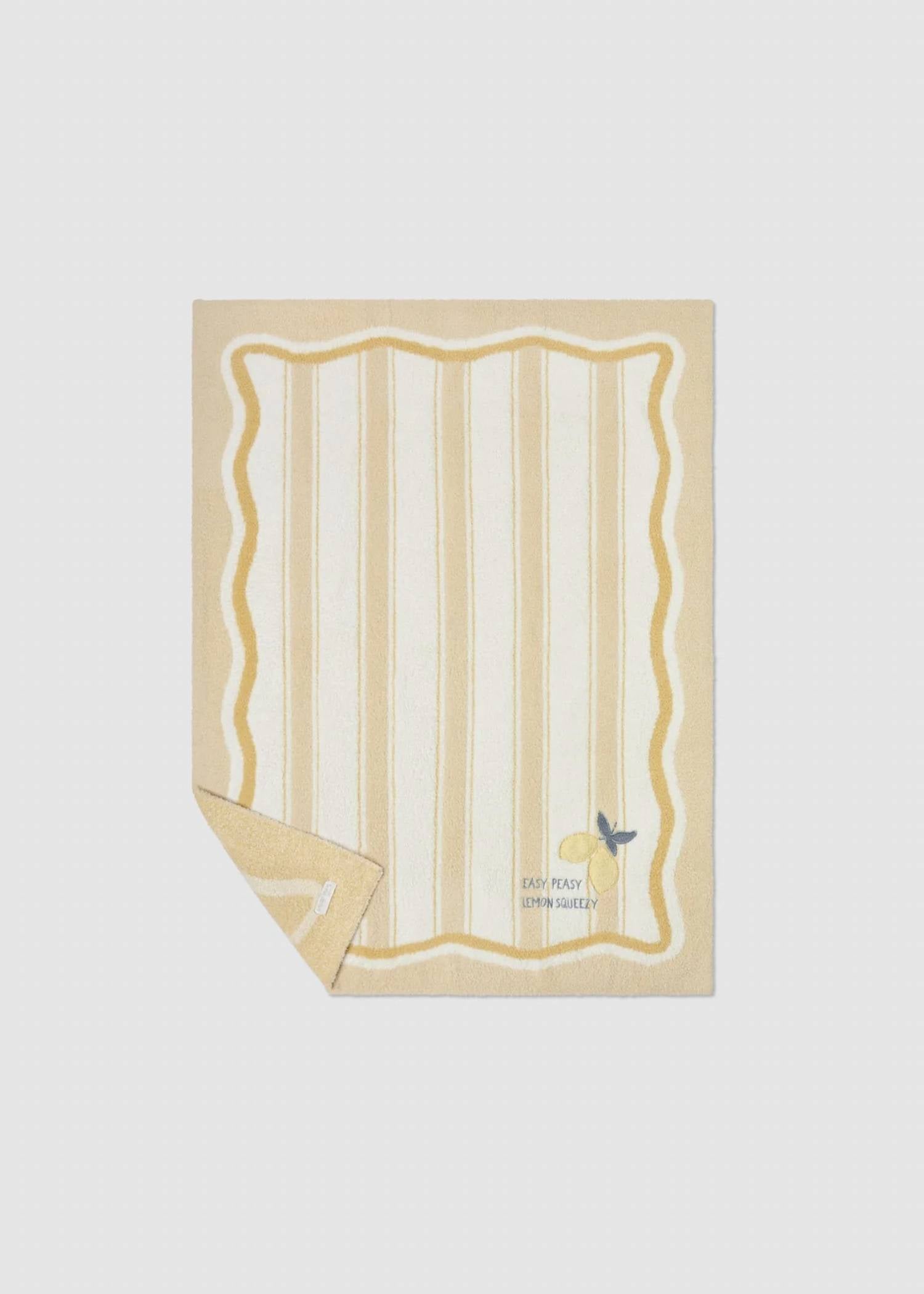 Barefoot Dreams - Cozychic Lemon Stroller Blanket