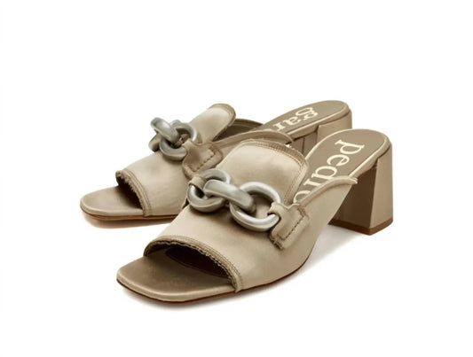 Pedro Garcia - Women Umitachain-embellished mules