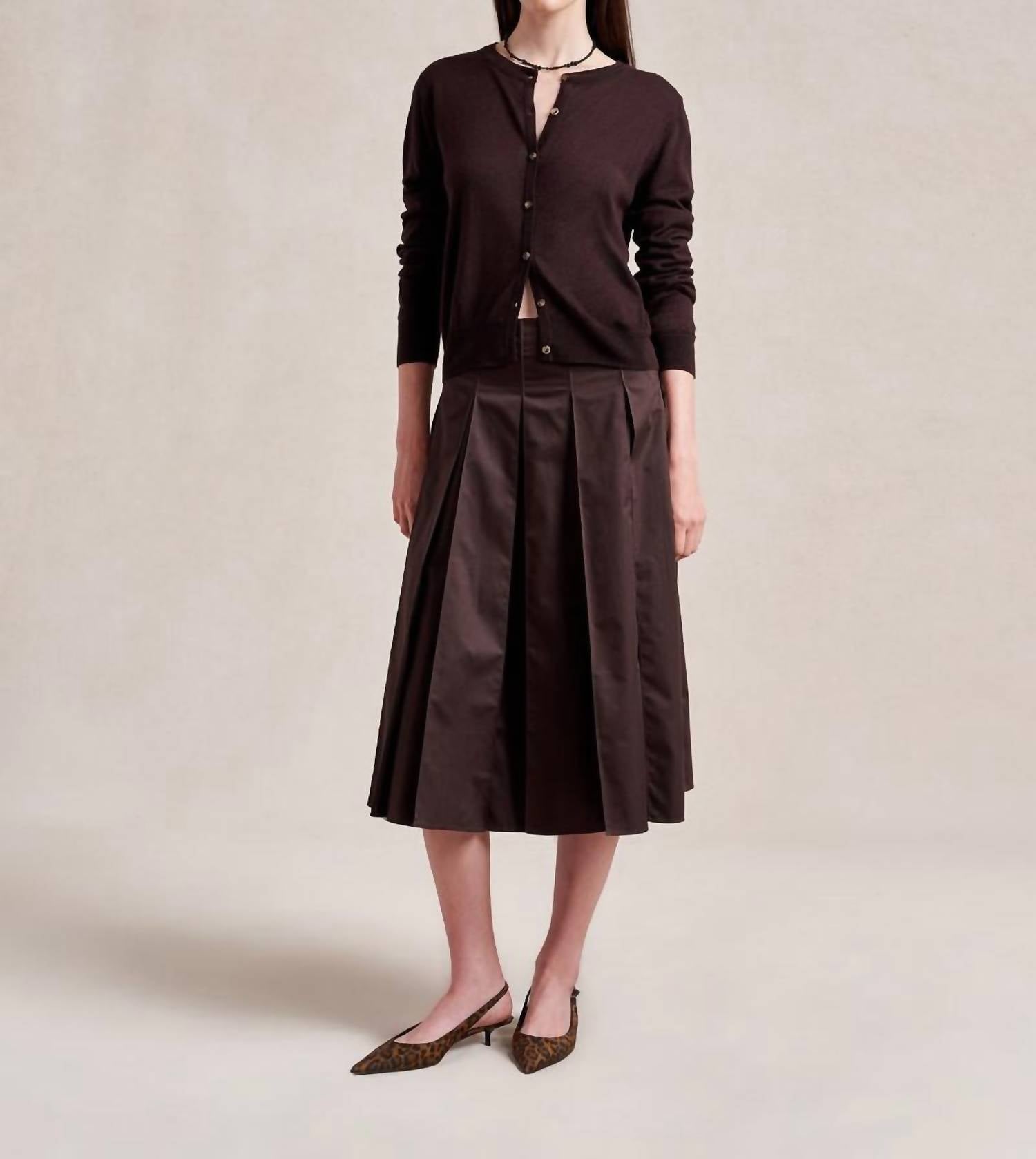 La Ligne Nyc - Cora Midi Skirt