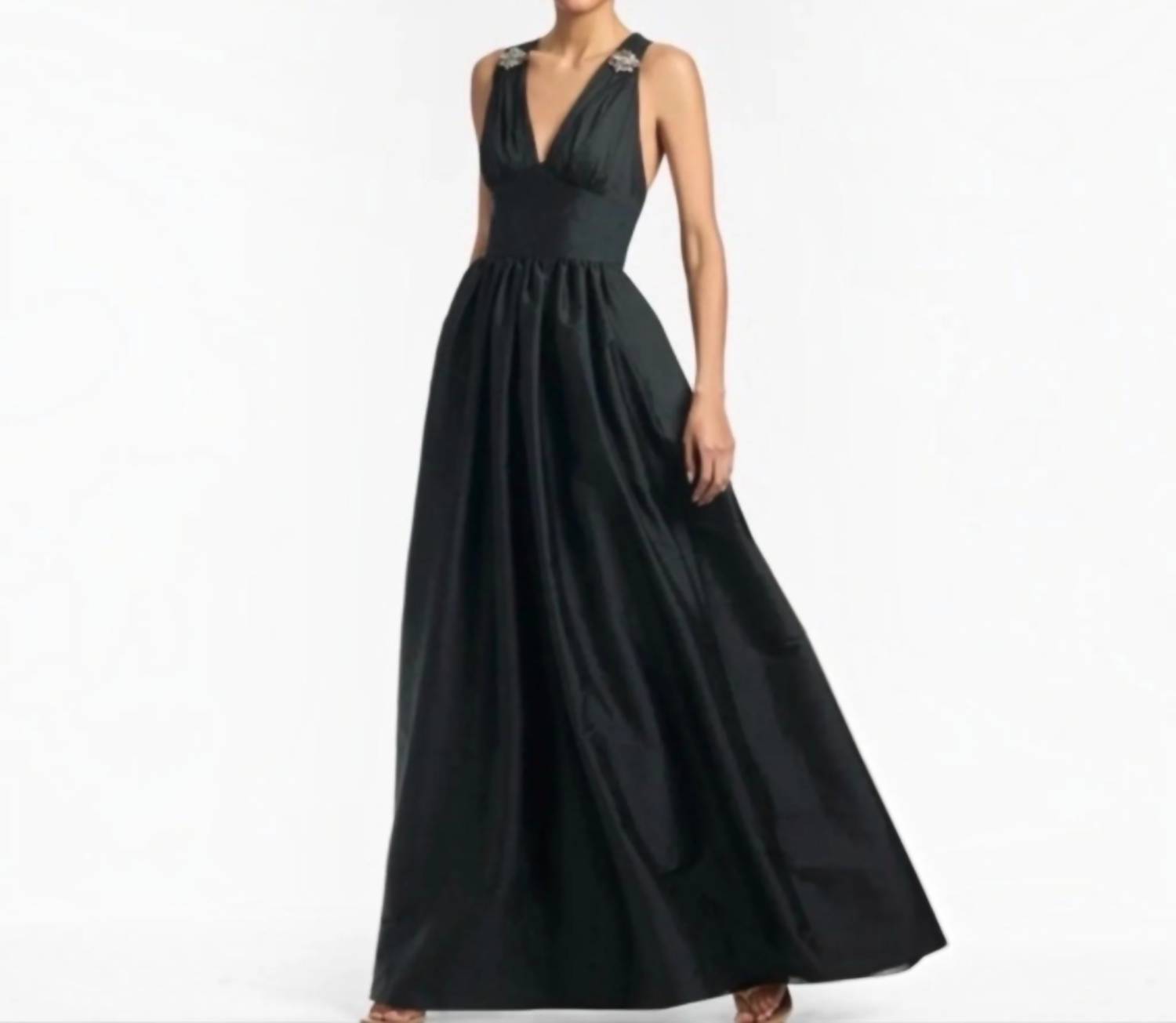 Sachin & Babi - Kenzia Moiré Taffeta Gown