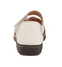 Clarks Women's Laurieann Holly Sandal in white leather - women's sandal - view 4