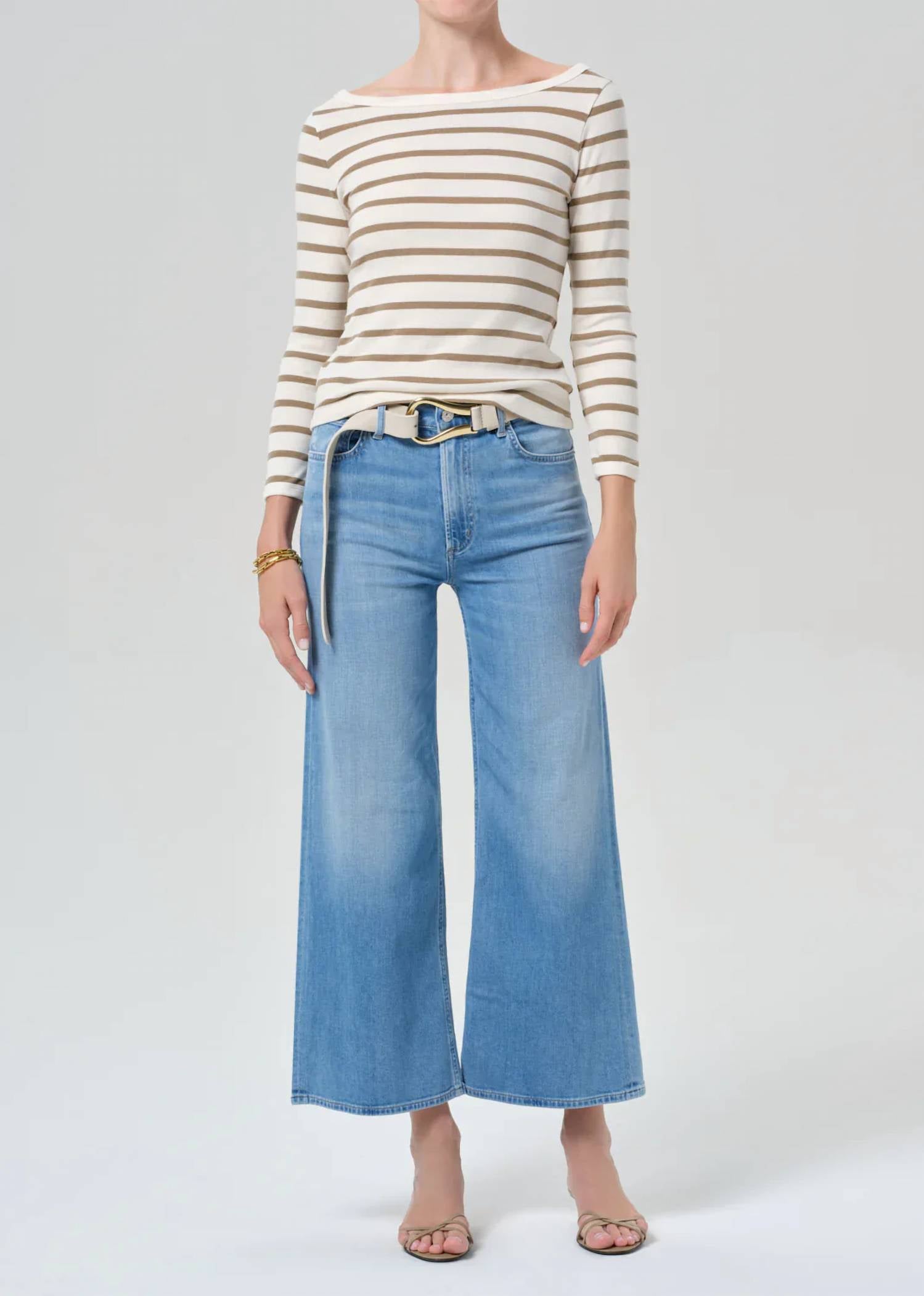 Citizens Of Humanity - Lyra Wide Leg Crop Jeans