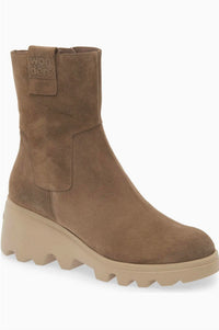 Wonders Women's G-7022 Wedge Boot in taupe - women's shoe - detail view