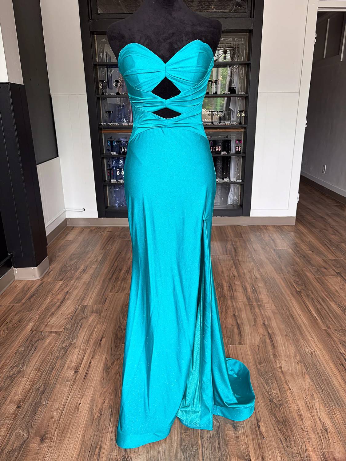 Jovani - Women's Strapless Mermaid Sweetheart Neckline Dress