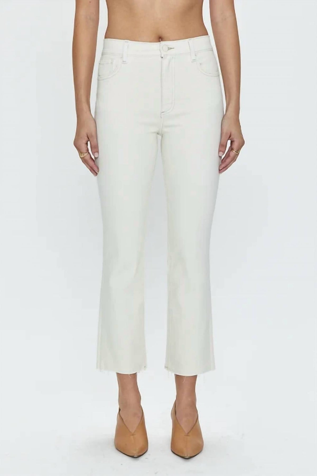 Pistola - Lennon High Rise Cropped Boot Cut Jeans