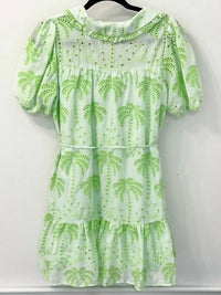 Taelynn - Palm Tree Dress