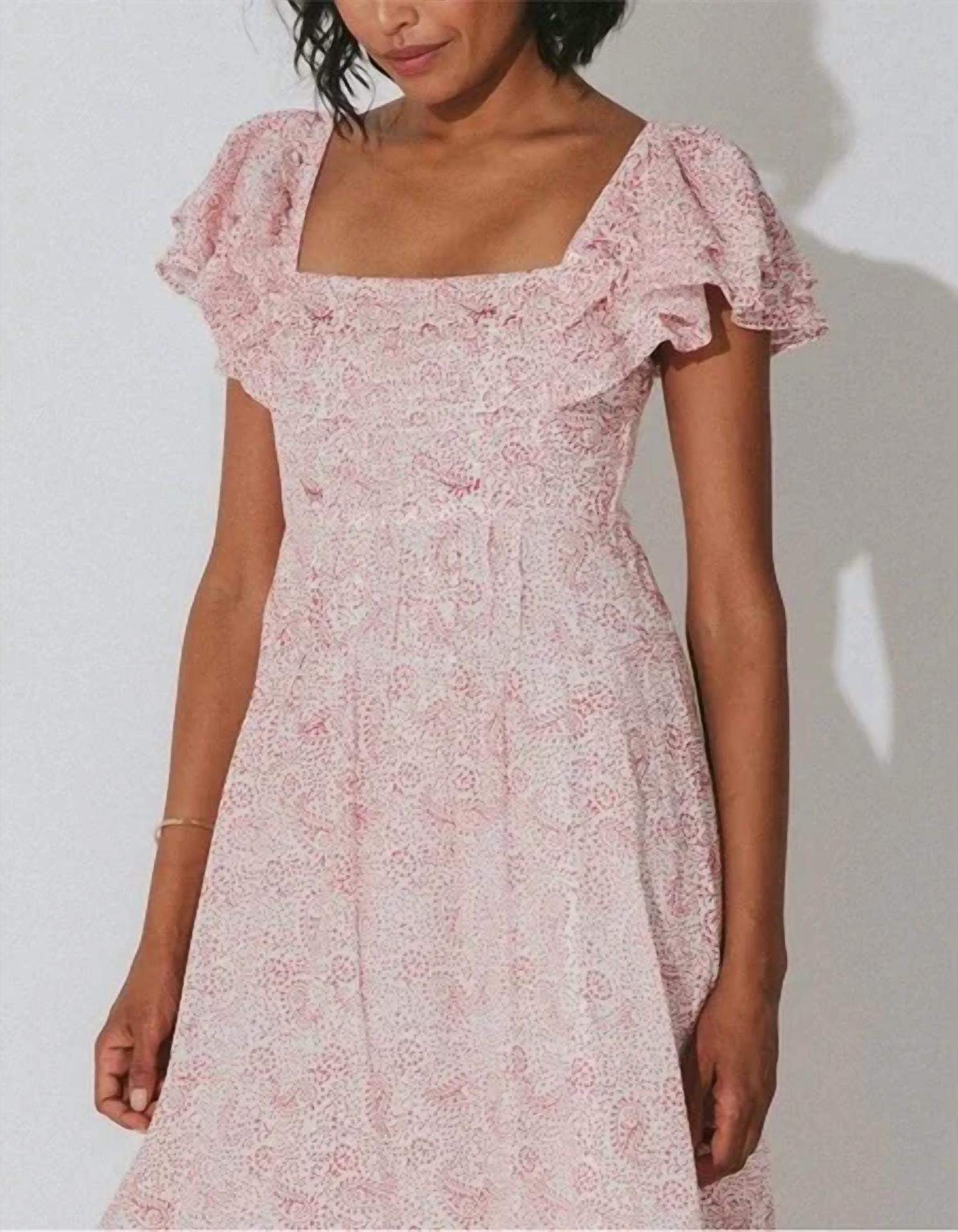 Cleobella - Flutter Sleeve Maxi Dress