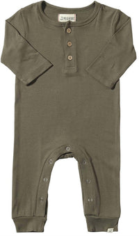 Me & Henry - Boys Mason Ribbed Romper