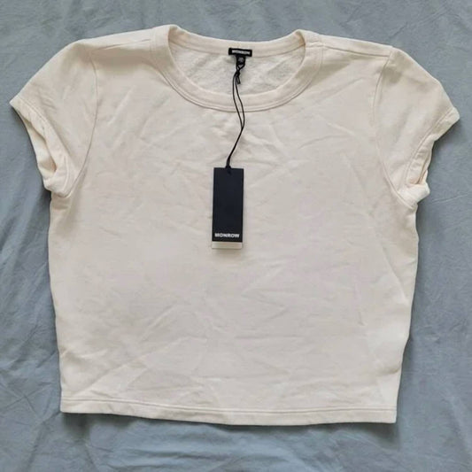 Monrow - Women's Fitted Cap Sleeve Tee