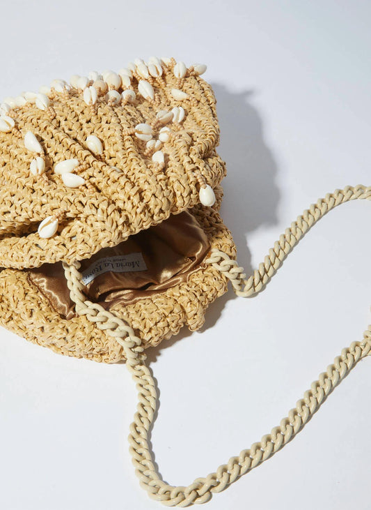 Maria La Rosa - Women's Shell Mini Game Clutch Bag
