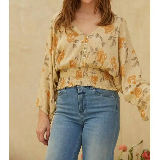 By Together - By Chance Smocked Top