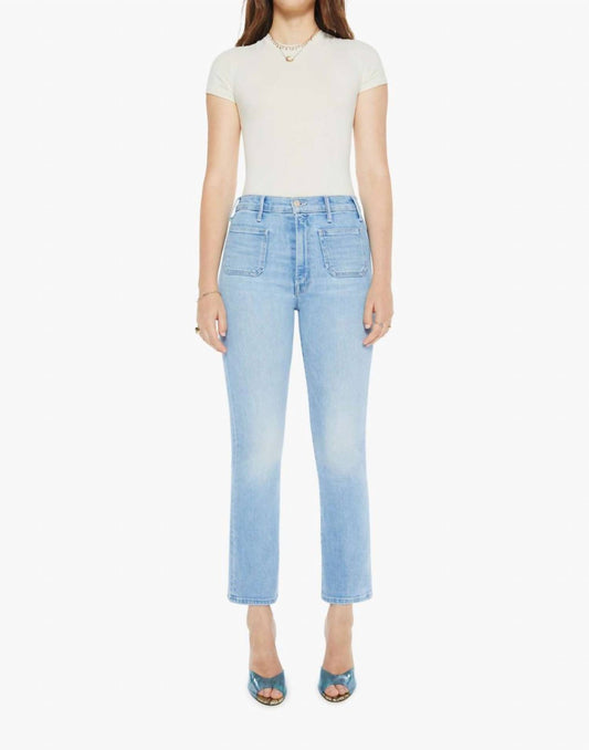Mother - Hustler Patch Pocket Ankle Flare Jeans
