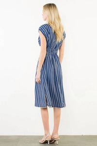 Thml - Emerson Stripe Midi Dress