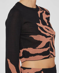 Misa Los Angeles Amila Top in fernal glow - women's shirt - view 4