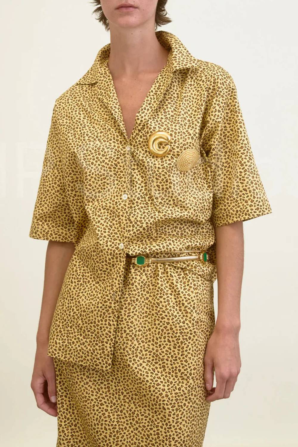 Aquarius Cocktail - Le Camp Cheetah Shirt