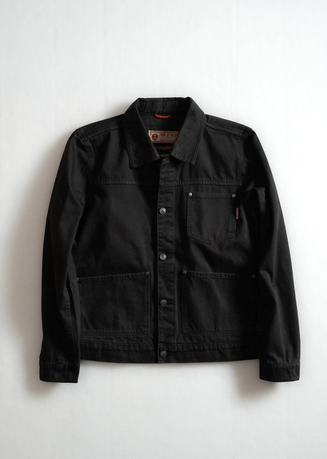 Iron & Resin Men's Clark Jacket in charcoal - men's jacket