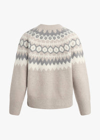 Favorite Daughter Snowed In Cardigan in cardigan in shortbread fairisle 1 - women's cardigan - view 8