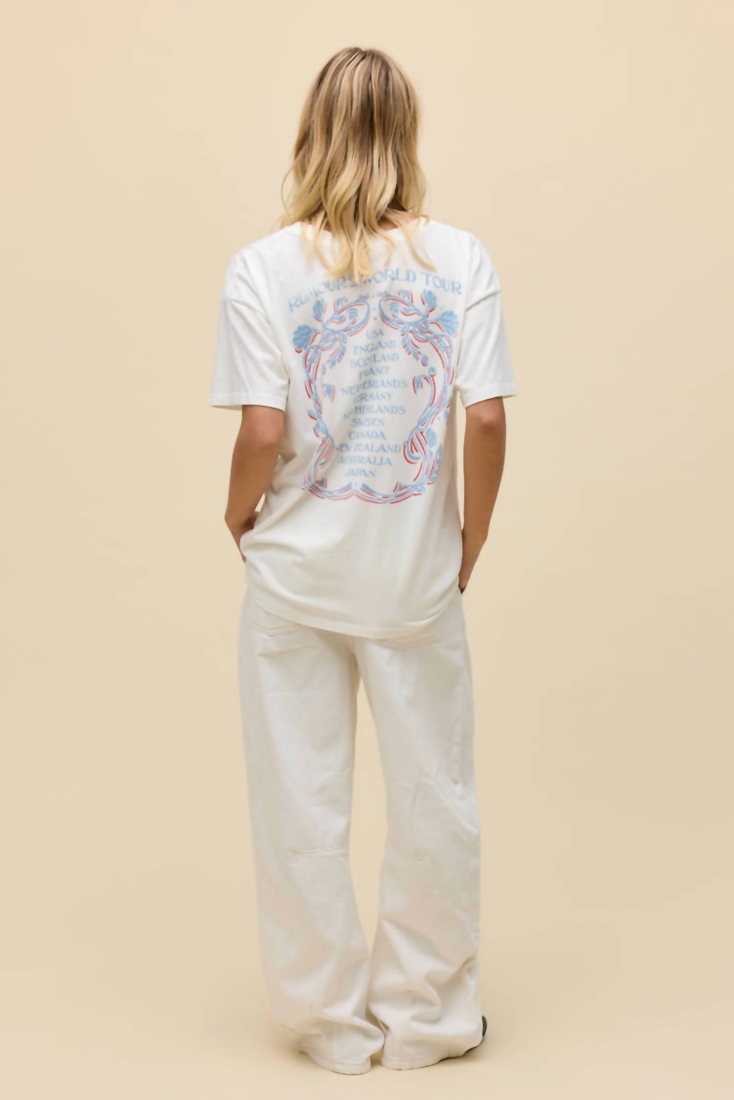 Daydreamer - Short Sleeve Fleetwood Mac World Tour 77’ Tee