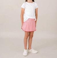 Set Fashions Tiffany Skort in candy apple red gingham - kids' item
