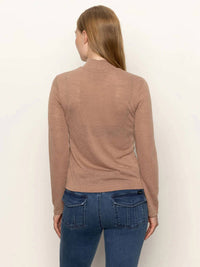 Sanctuary - Draped Mock Neck Sweater